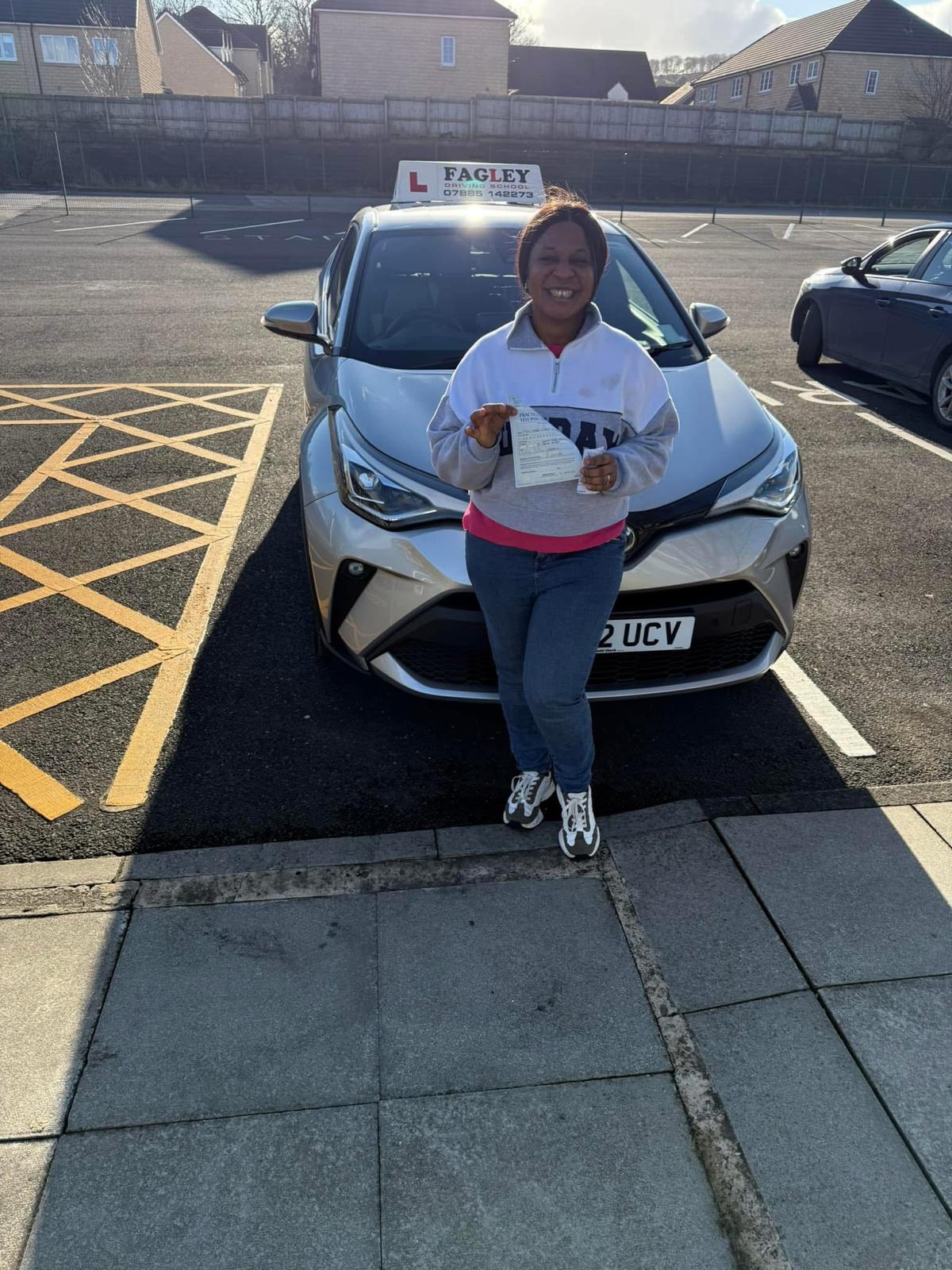 Automatic driving lessons in Bradford & Leeds – FastAutoPass pass photo